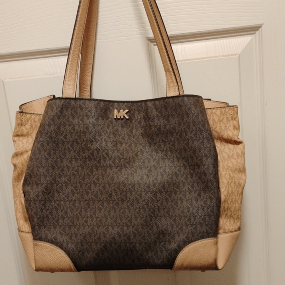 Michael Kors Elegant Brown and Tan Tote